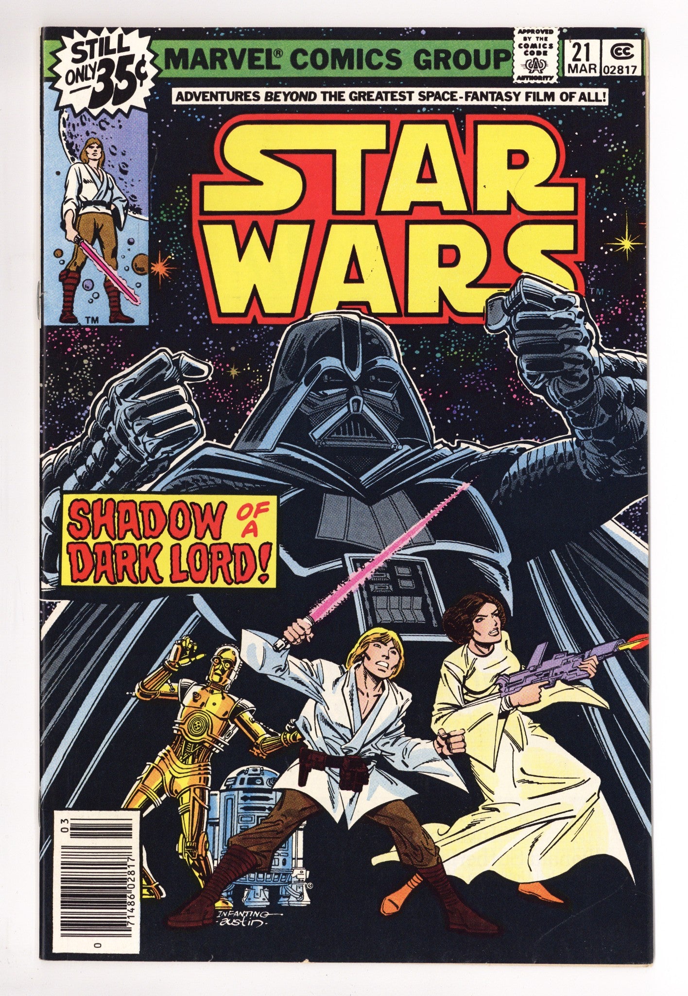 Star Wars Vol 1 21 VF- (7.5) (1979) 