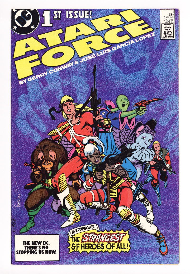 Atari Force   1  Mid Grade   (1984)        