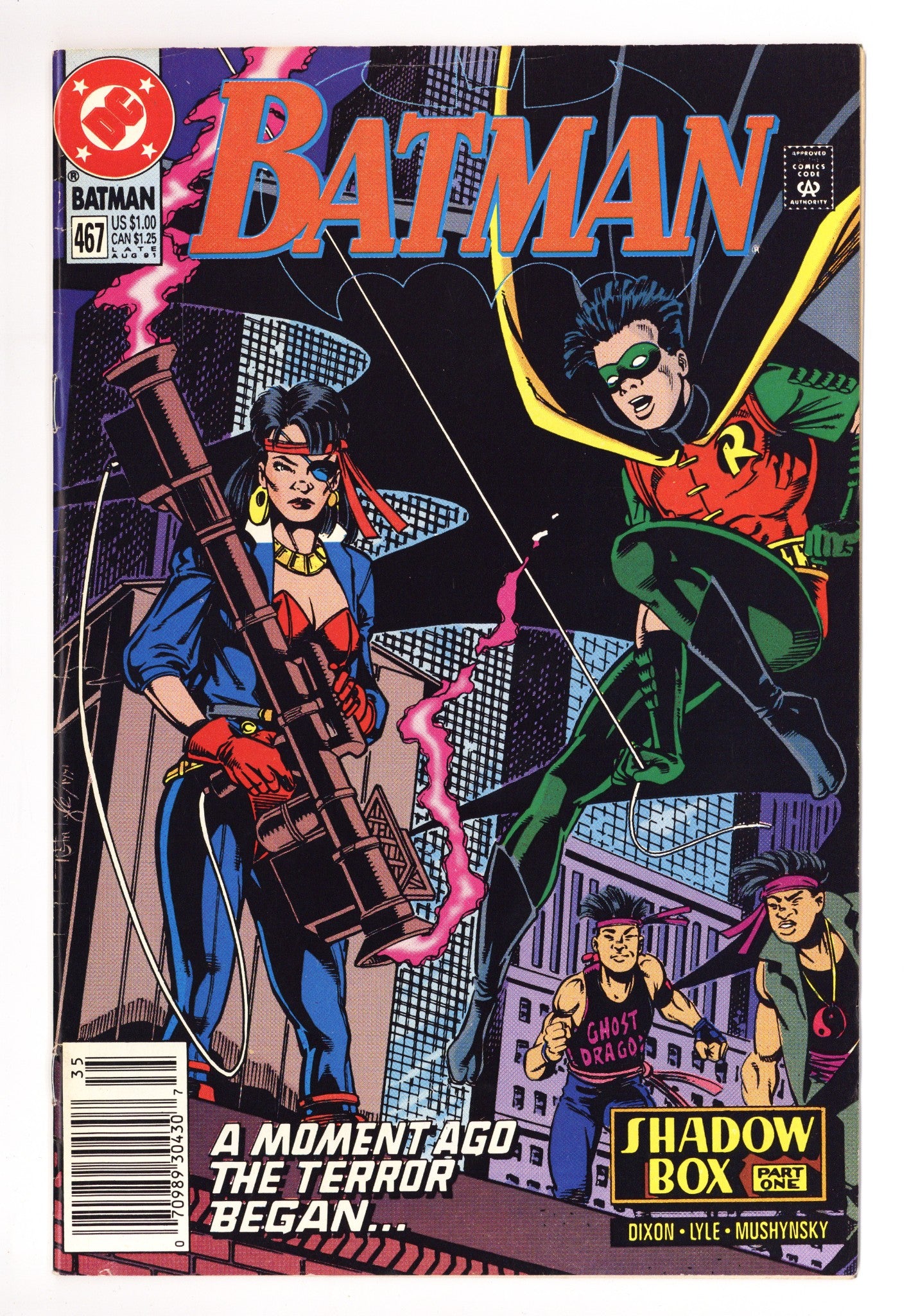 Batman Vol 1 467 Mid Grade (1991) Newsstand 