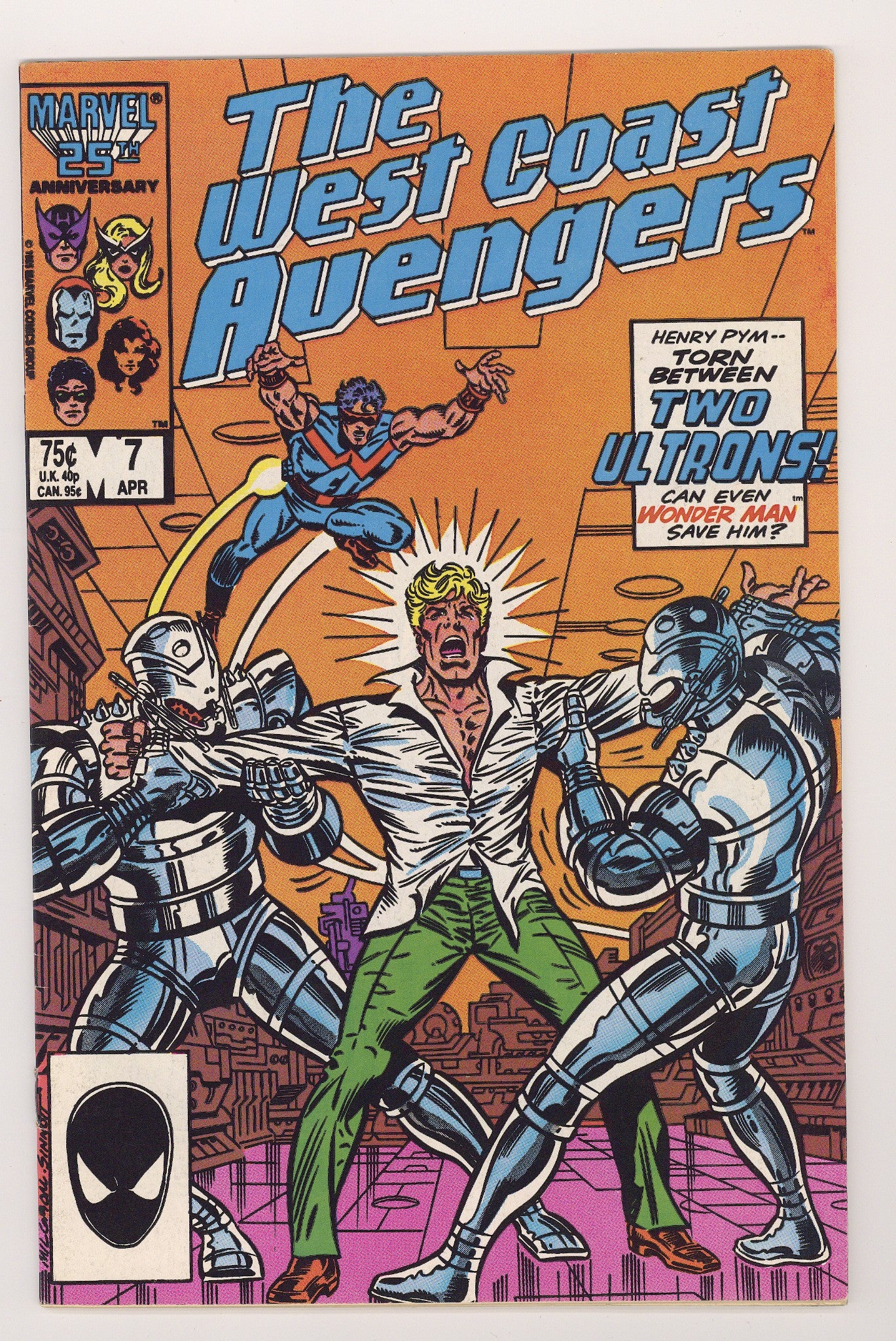 West Coast Avengers Vol 2 7 Mid Grade (1986) 