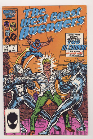 West Coast Avengers Vol 2 7 Mid Grade (1986)