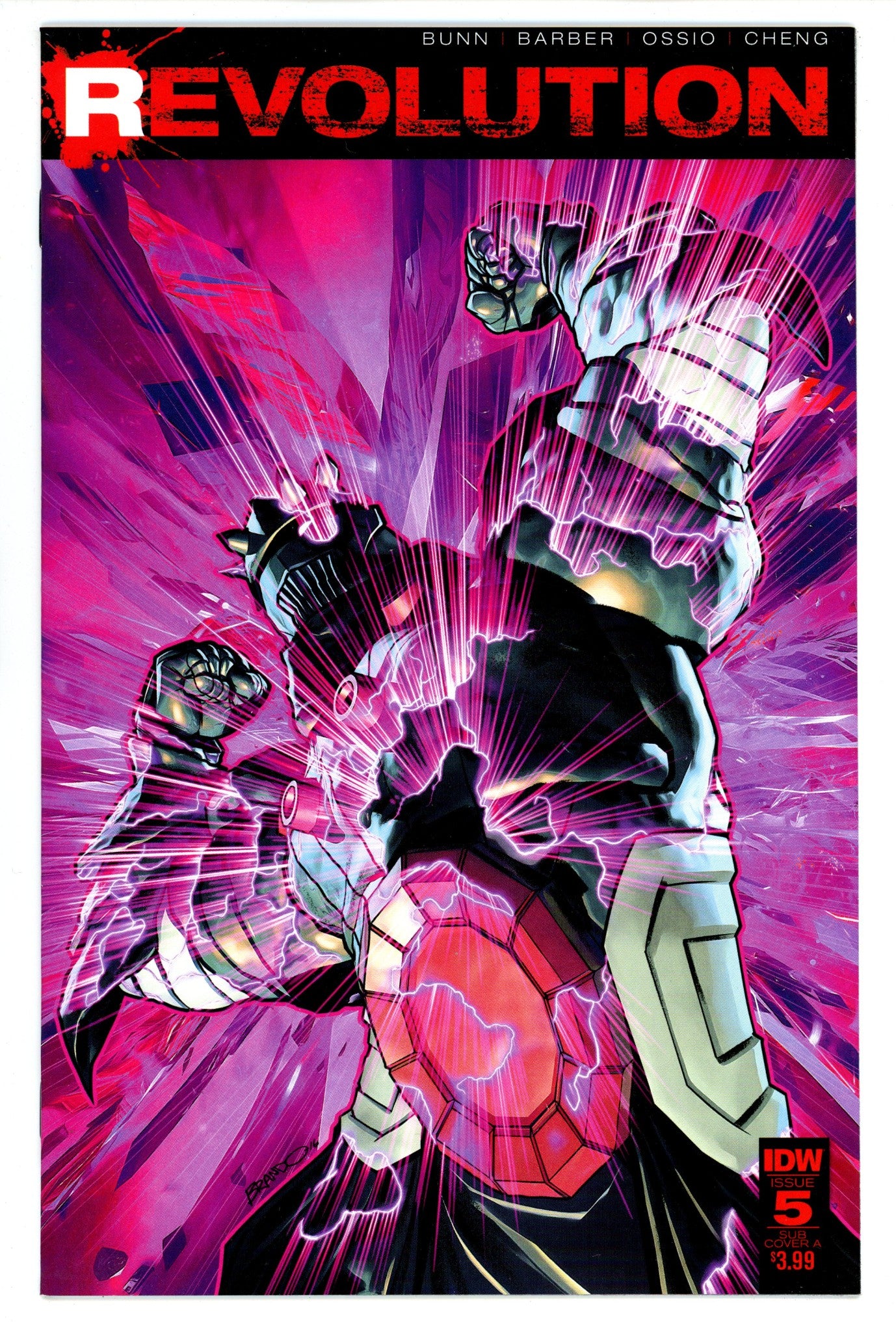 Revolution 5 High Grade (2016) Peterson Variant 