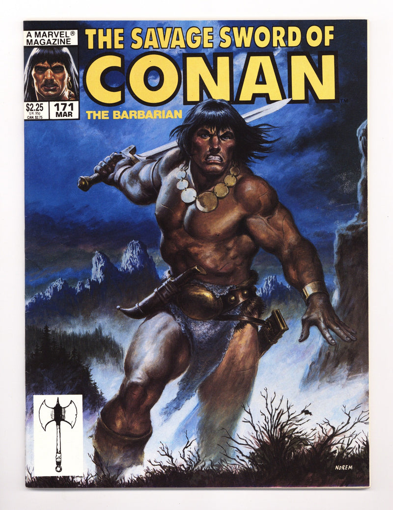 The Savage Sword of Conan Vol 1 171 Mid Grade (1990) 
