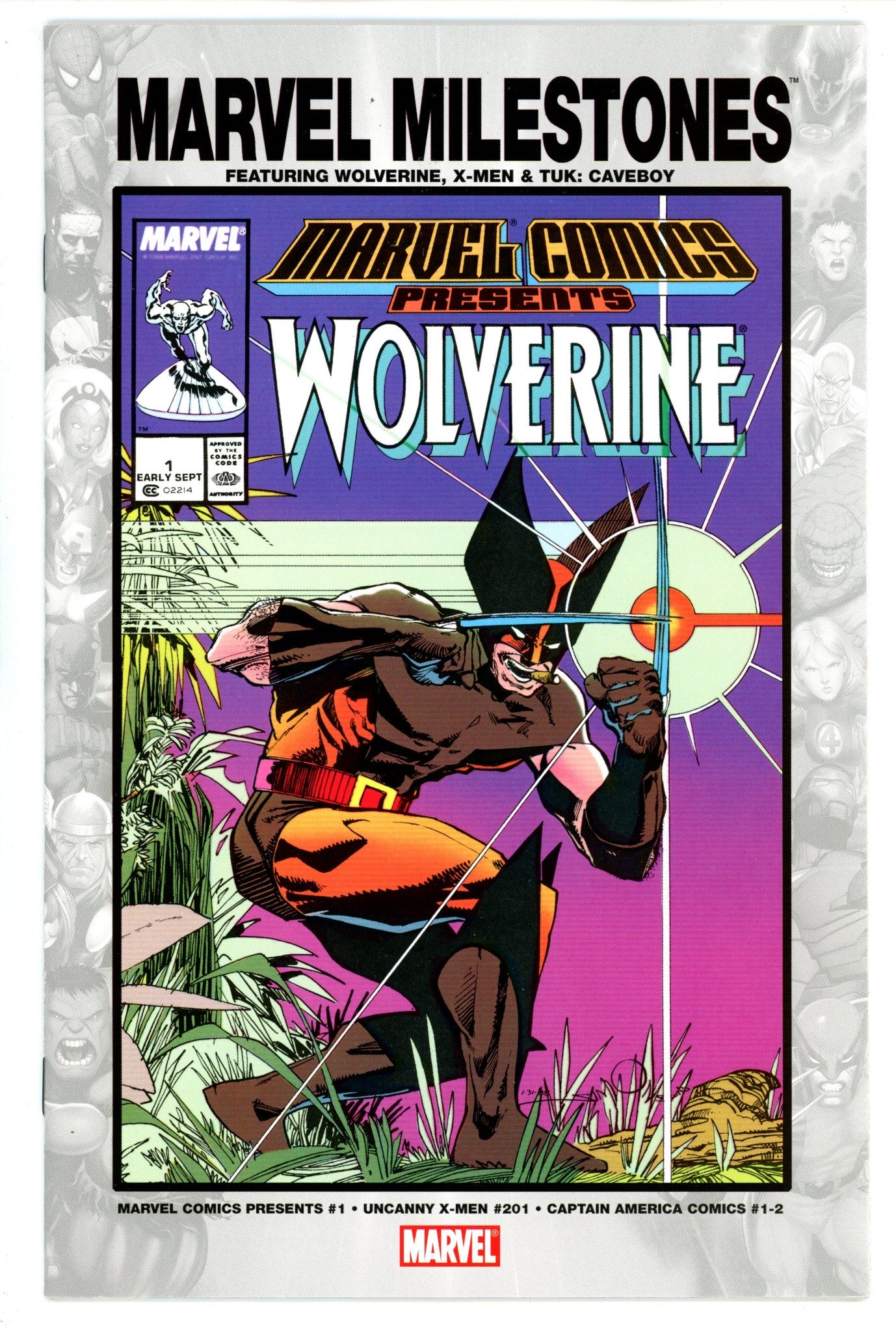 Marvel Milestones: Wolverine, X-Men & Tuk: Caveboy [nn] High Grade (2005) 