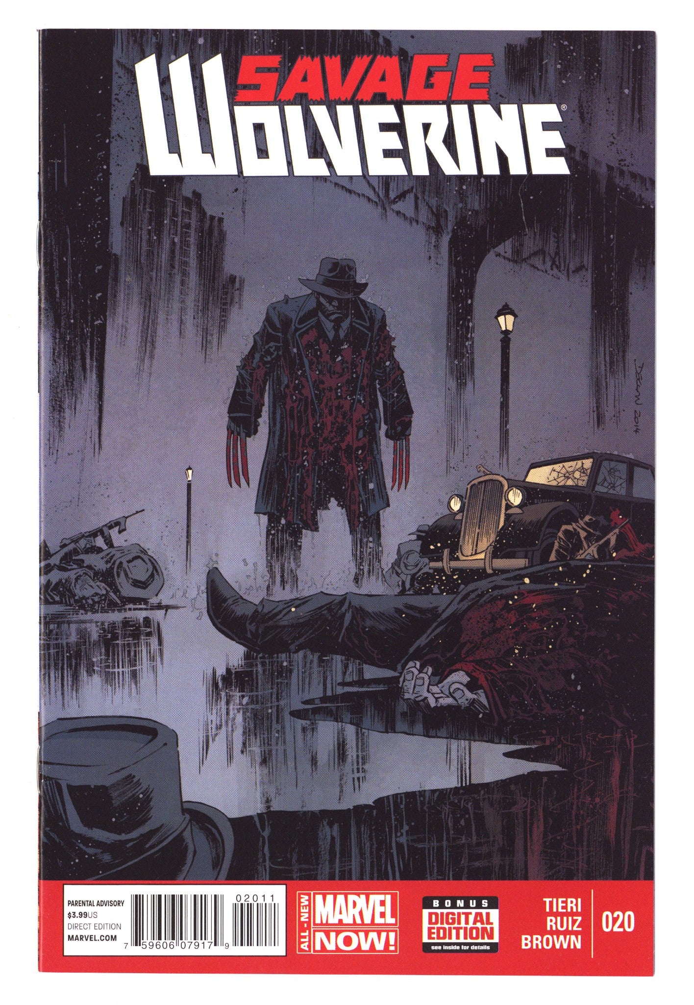 Savage Wolverine Vol 1 20 High Grade (2014) 