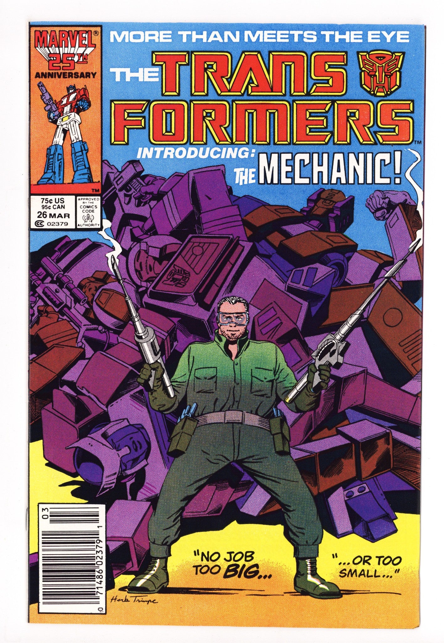 The Transformers 26 Mid Grade (1987) Newsstand 