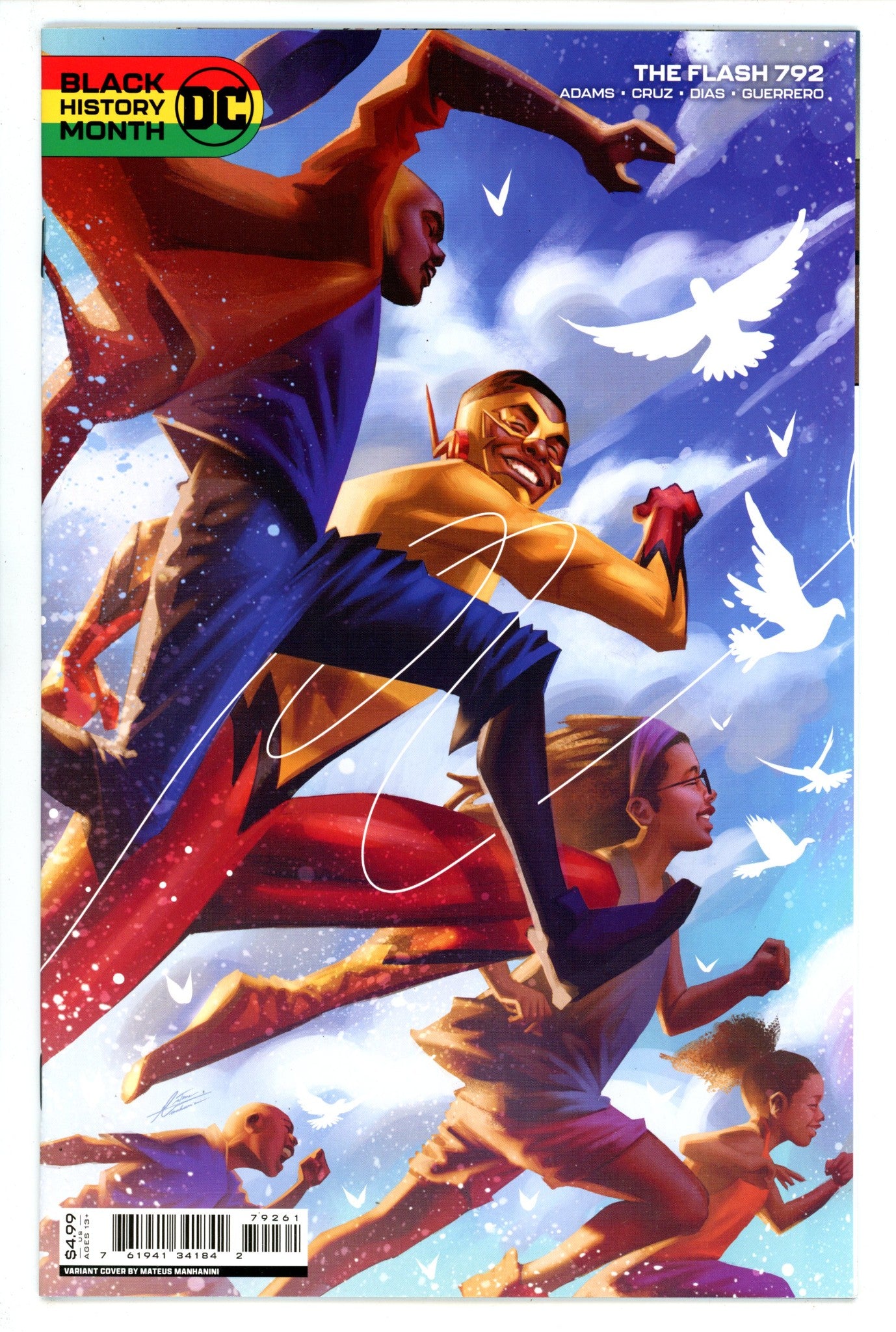 The Flash Vol 5 792 High Grade (2023) Manhanini Variant 