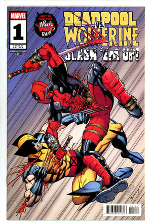 Deadpool Vs. Wolverine: Slash 'Em Up 1 Bagley Variant (2025)