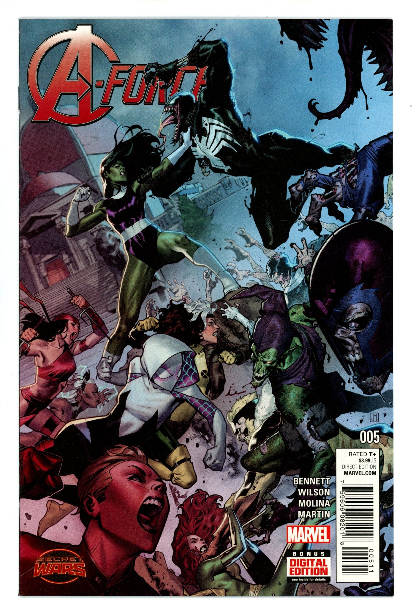 A-Force Vol 1 5 High Grade (2015) 