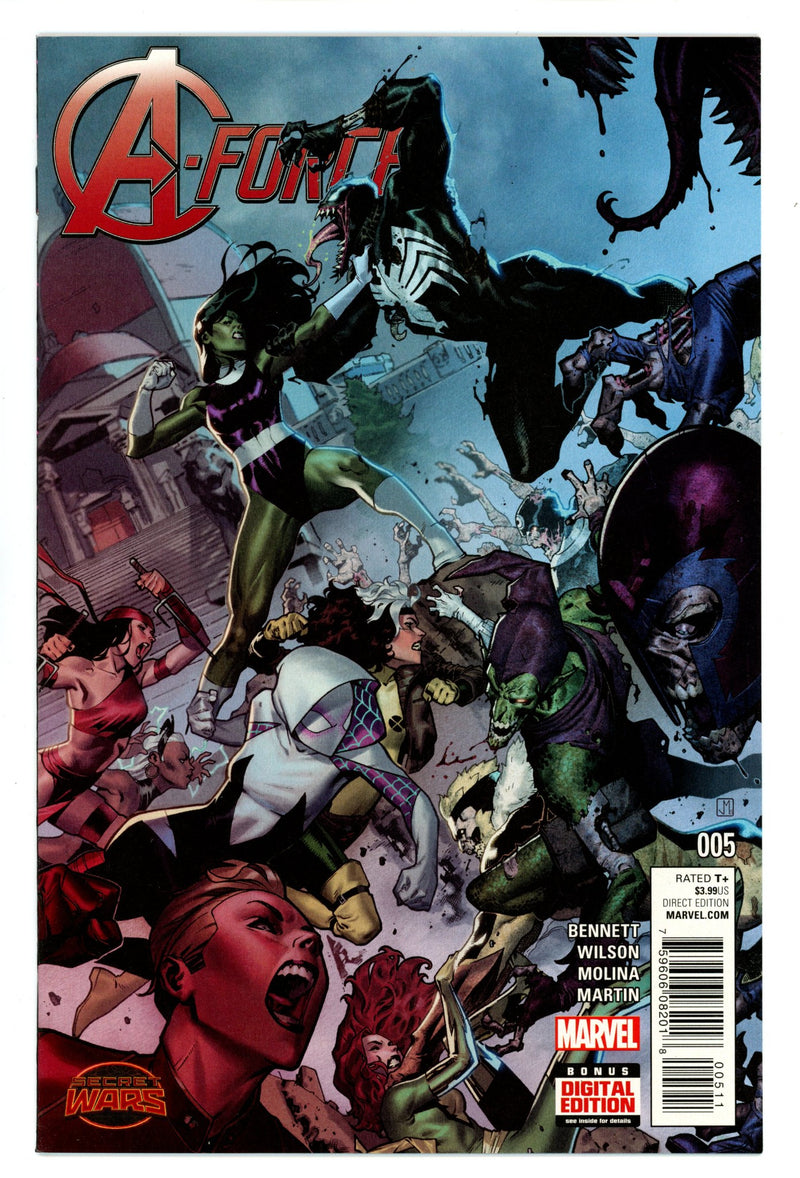 A-Force Vol 1 5 High Grade (2015) 