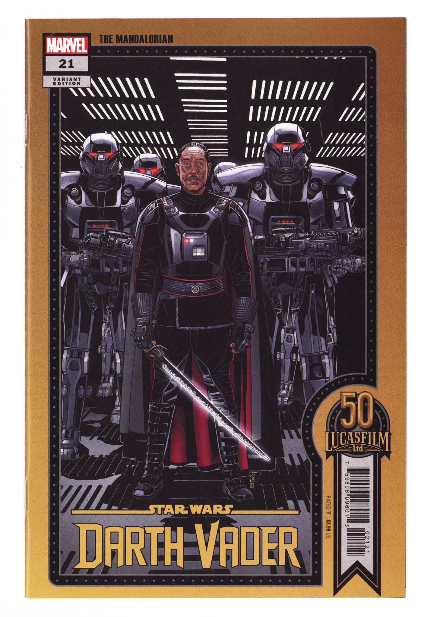 Star Wars: Darth Vader Vol 3 21 High Grade (2022) Sprouse Variant 