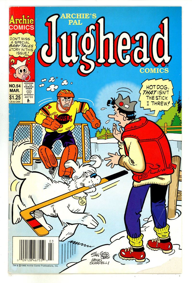 Archie's Pal Jughead Comics  54  Very Low Grade  (1994)  Newsstand  