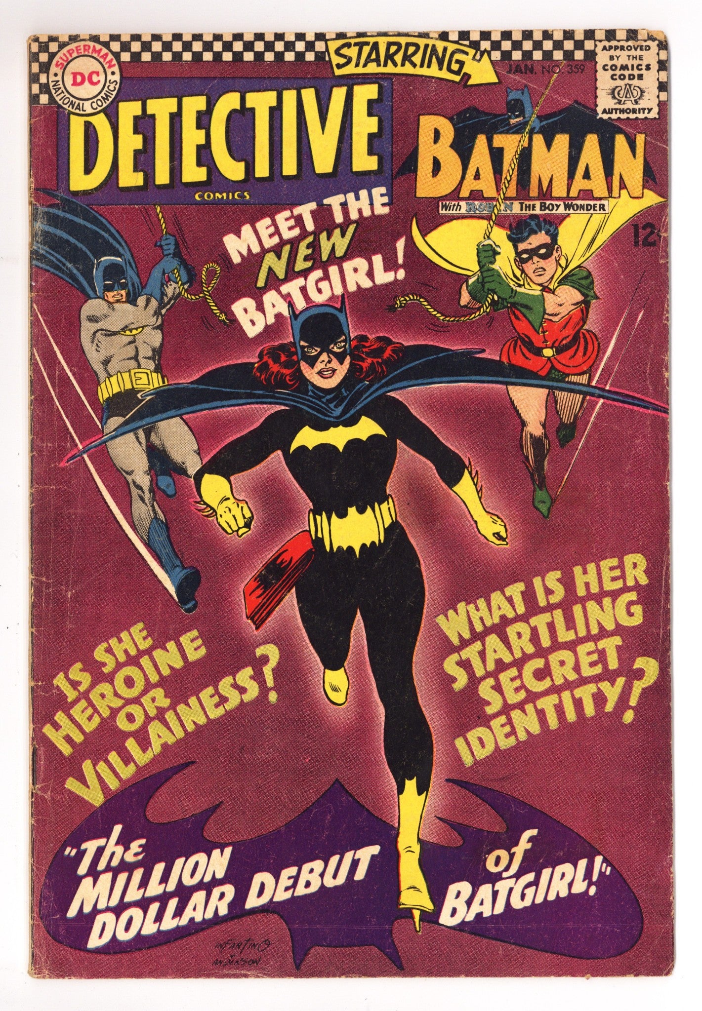 Detective Comics Vol 1 359 VG (4.0) (1967) 