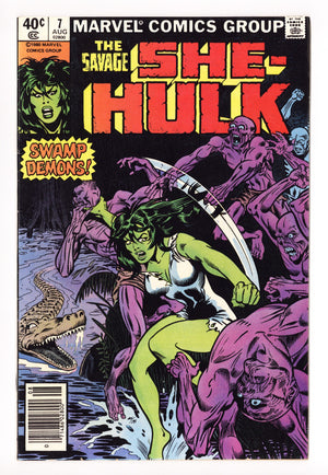 The Savage She-Hulk 7 Mid Grade (1980) Newsstand 