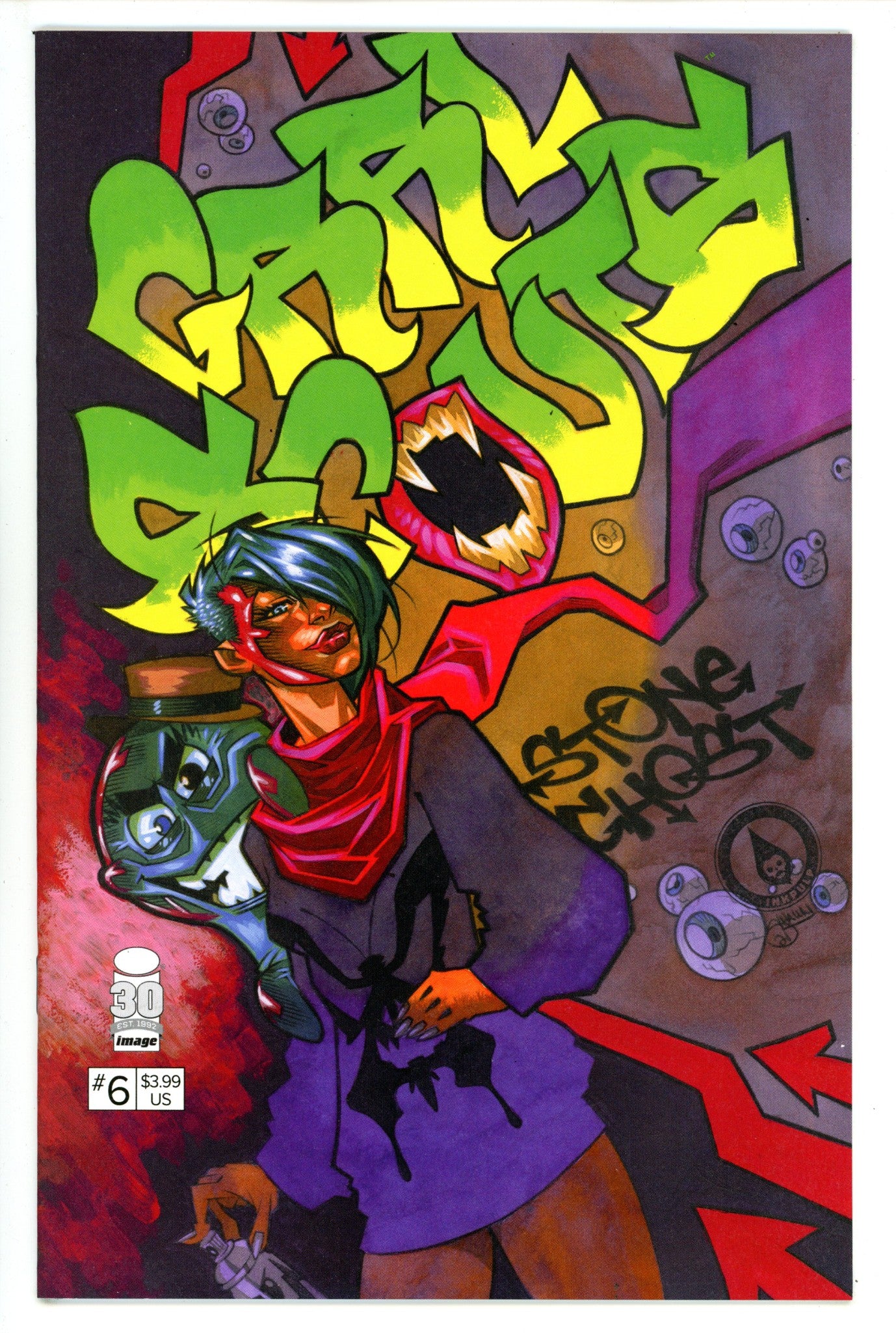 Grrl Scouts: Stone Ghost 6 High Grade (2022) Crystal Variant 