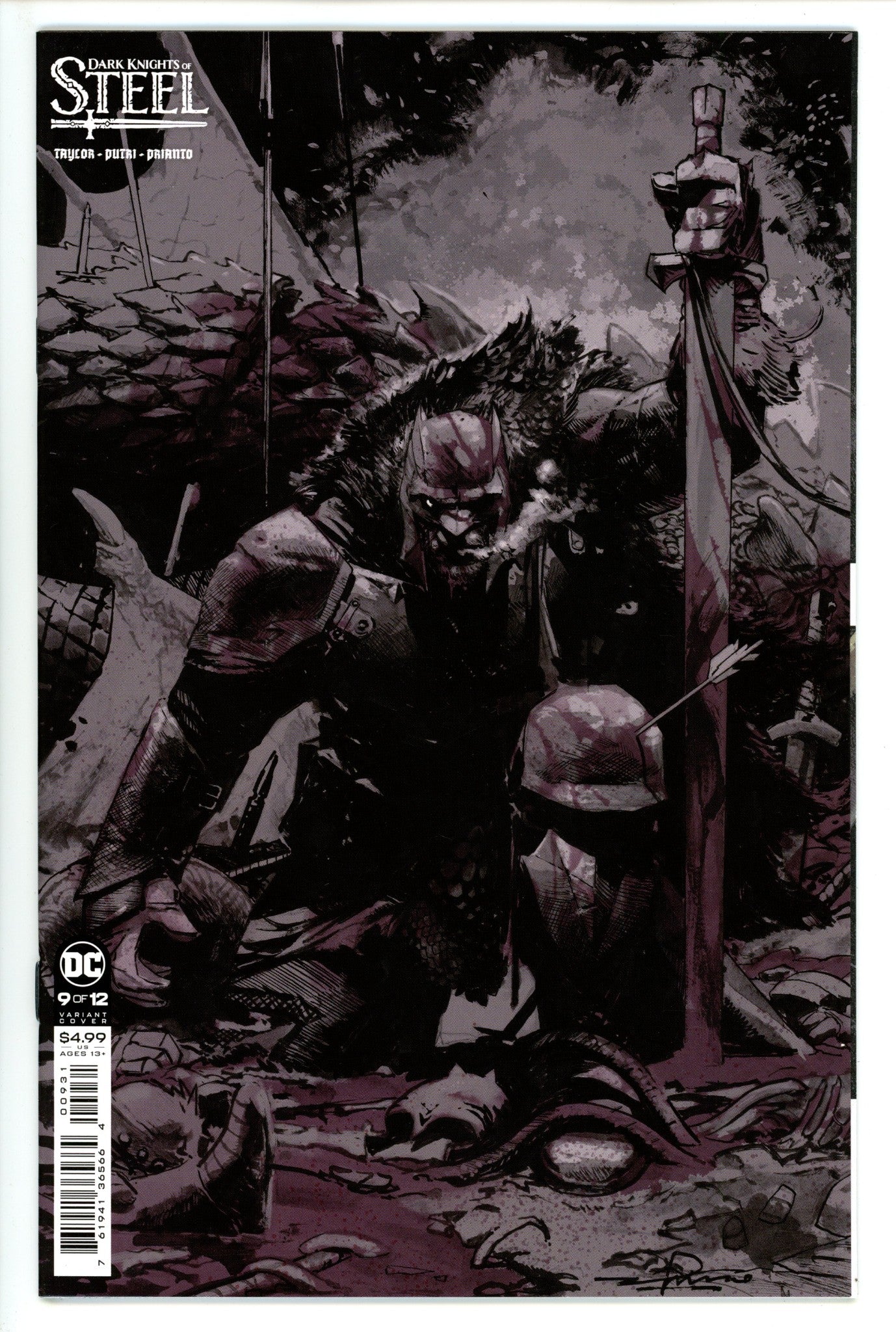 Dark Knights of Steel 9 High Grade (2023) Zaffino Variant 