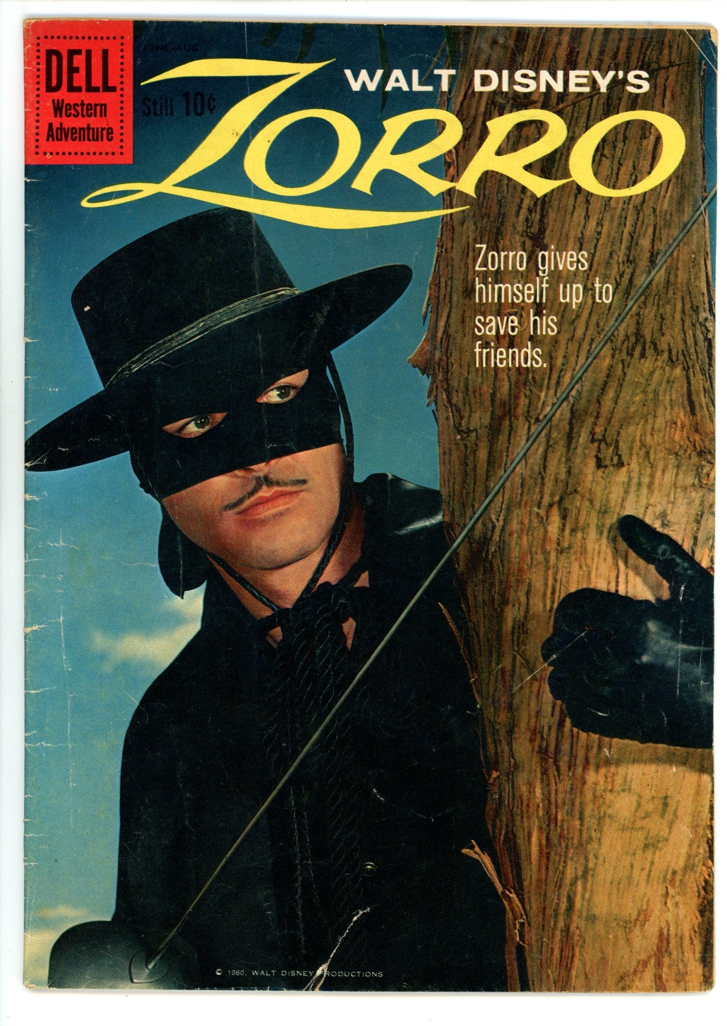 Walt Disney's Zorro 10 VG+ (4.5) (1960) 