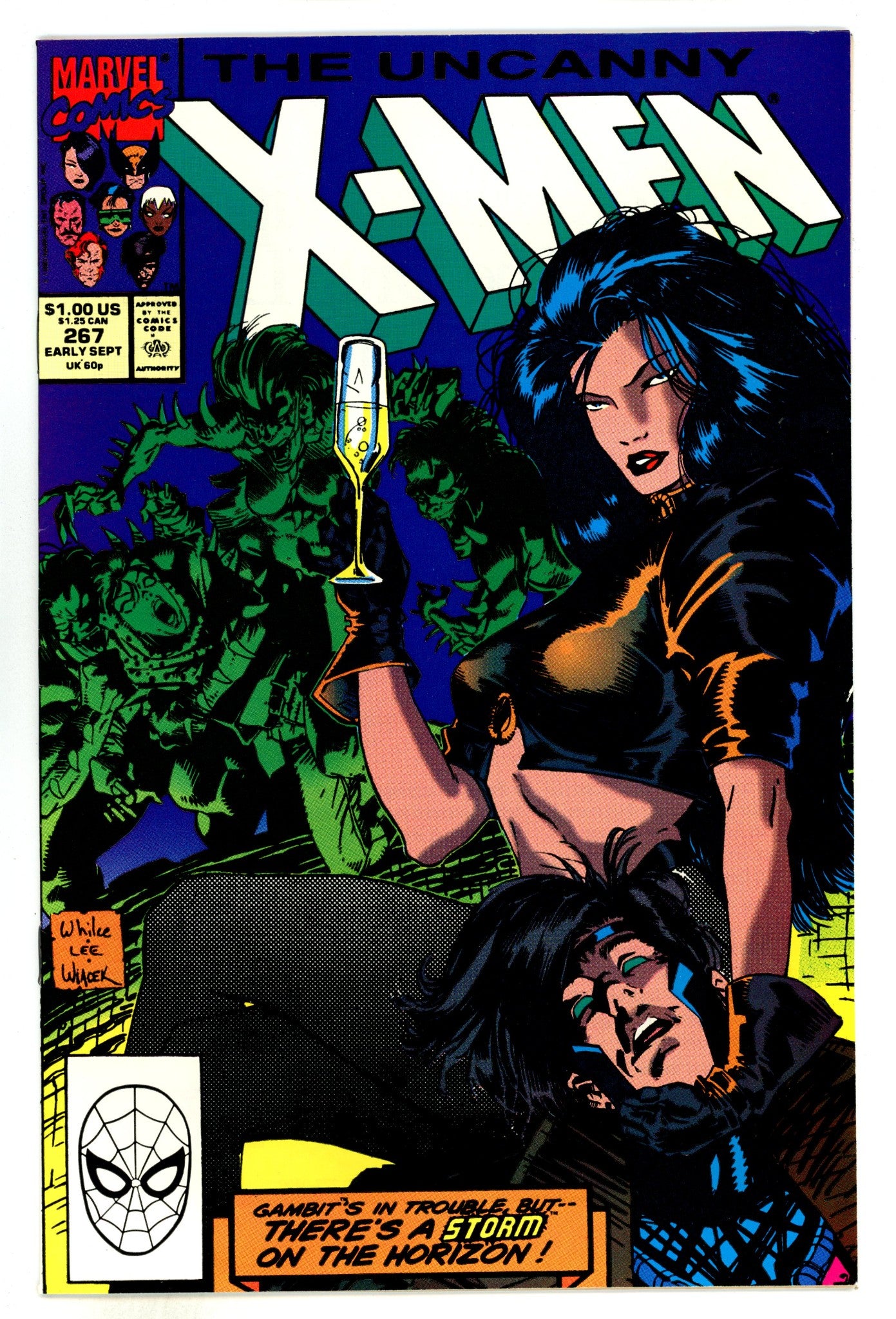The Uncanny X-Men Vol 1 267  VF- (7.5)  (1990)  