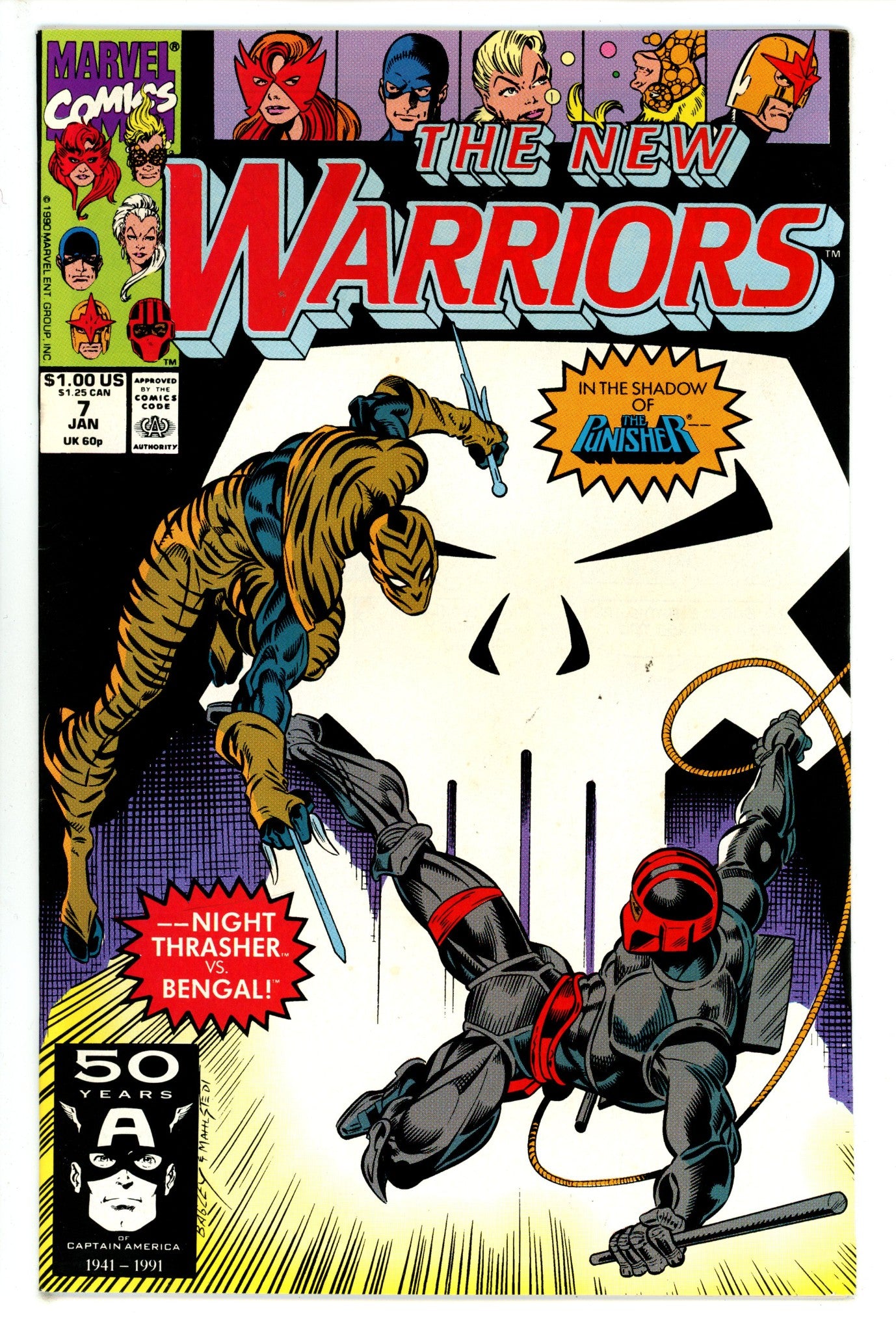 The New Warriors Vol 1 7 (1990)