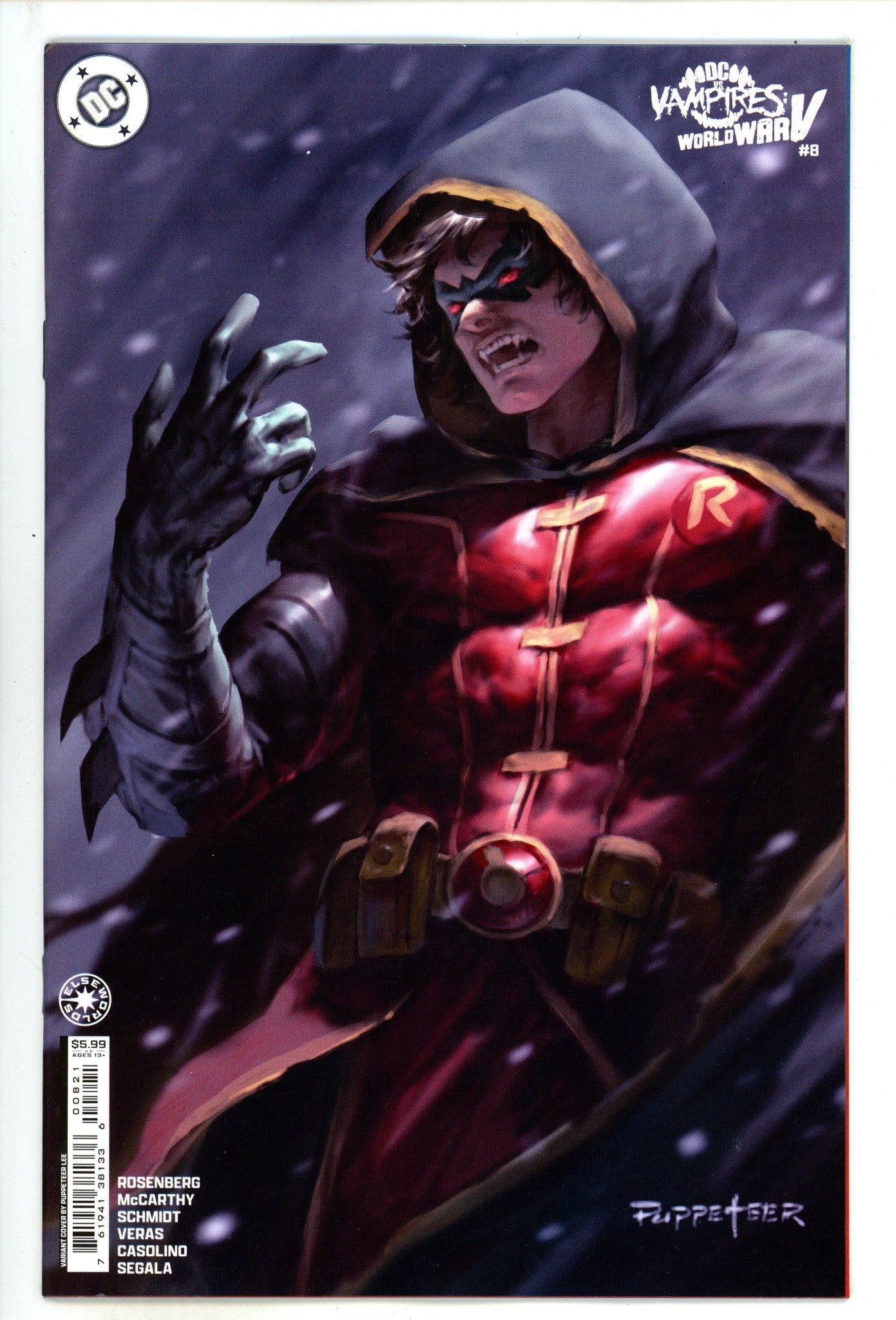 DC Vs Vampires World War V 8 Lee Variant (2025)