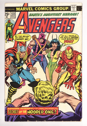 The Avengers Vol 1 133 VG (4.0) (1975)