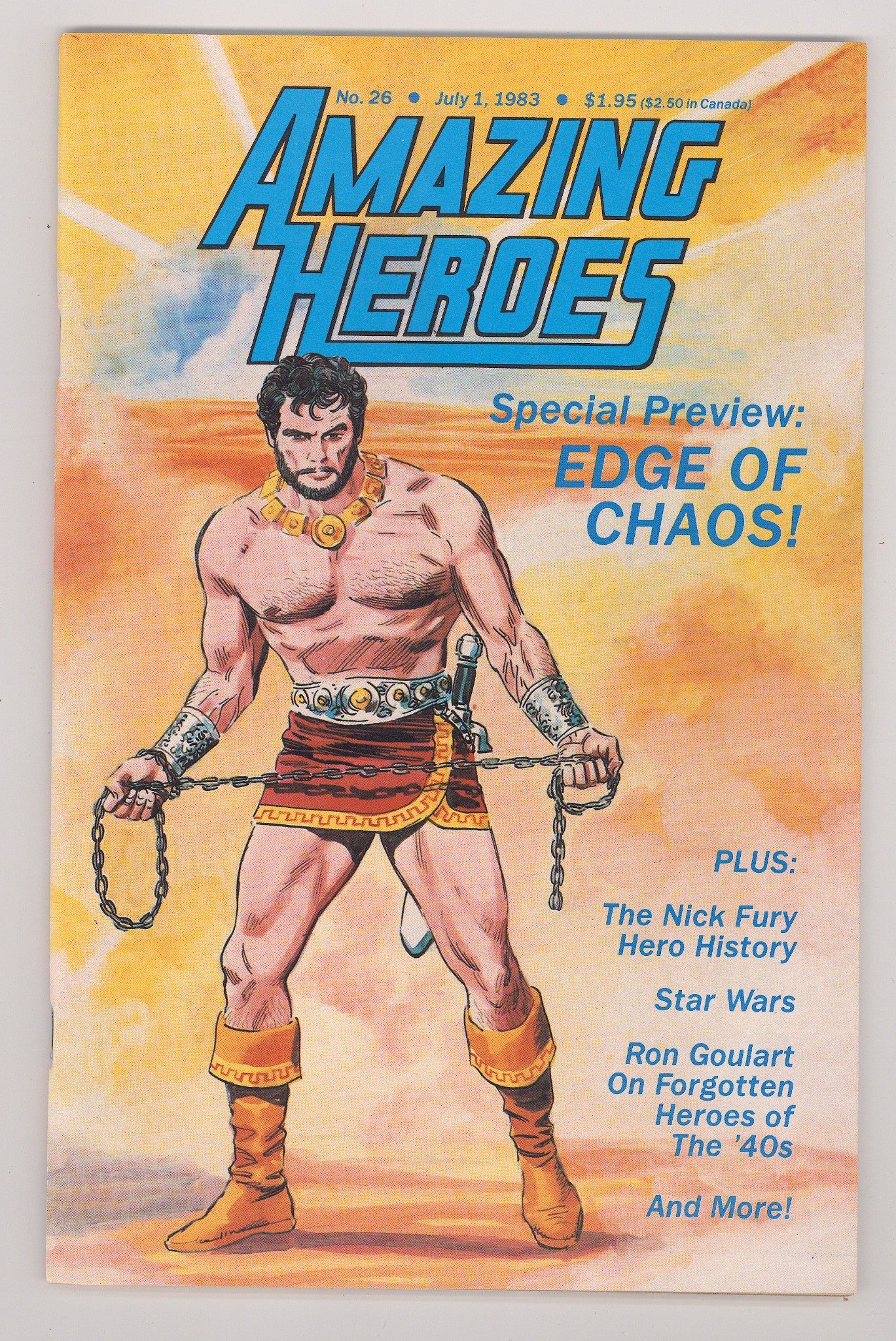 Amazing Heroes 26 Mid Grade (1983) 