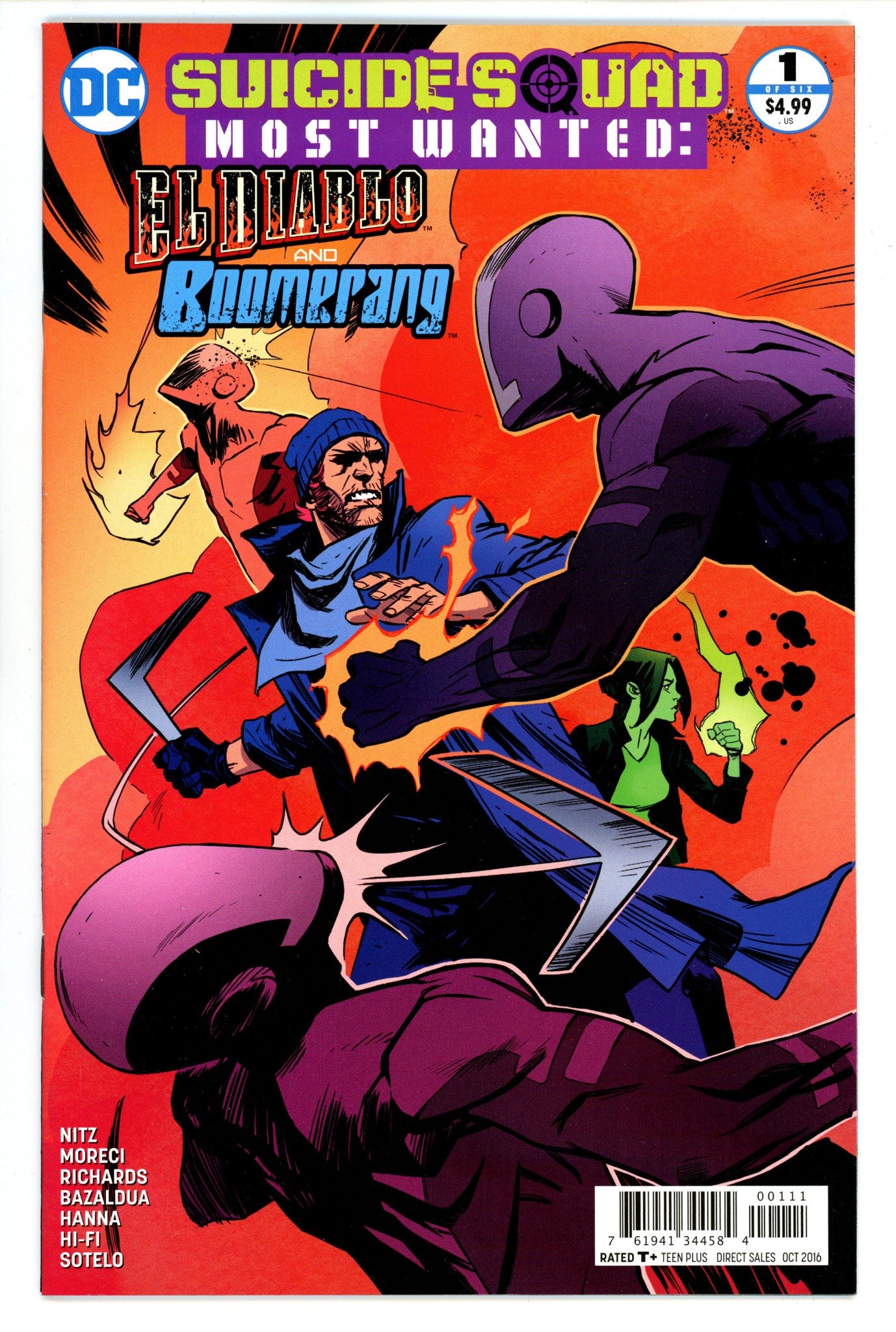 Suicide Squad Most Wanted: El Diablo & Boomerang 1 High Grade (2016) 