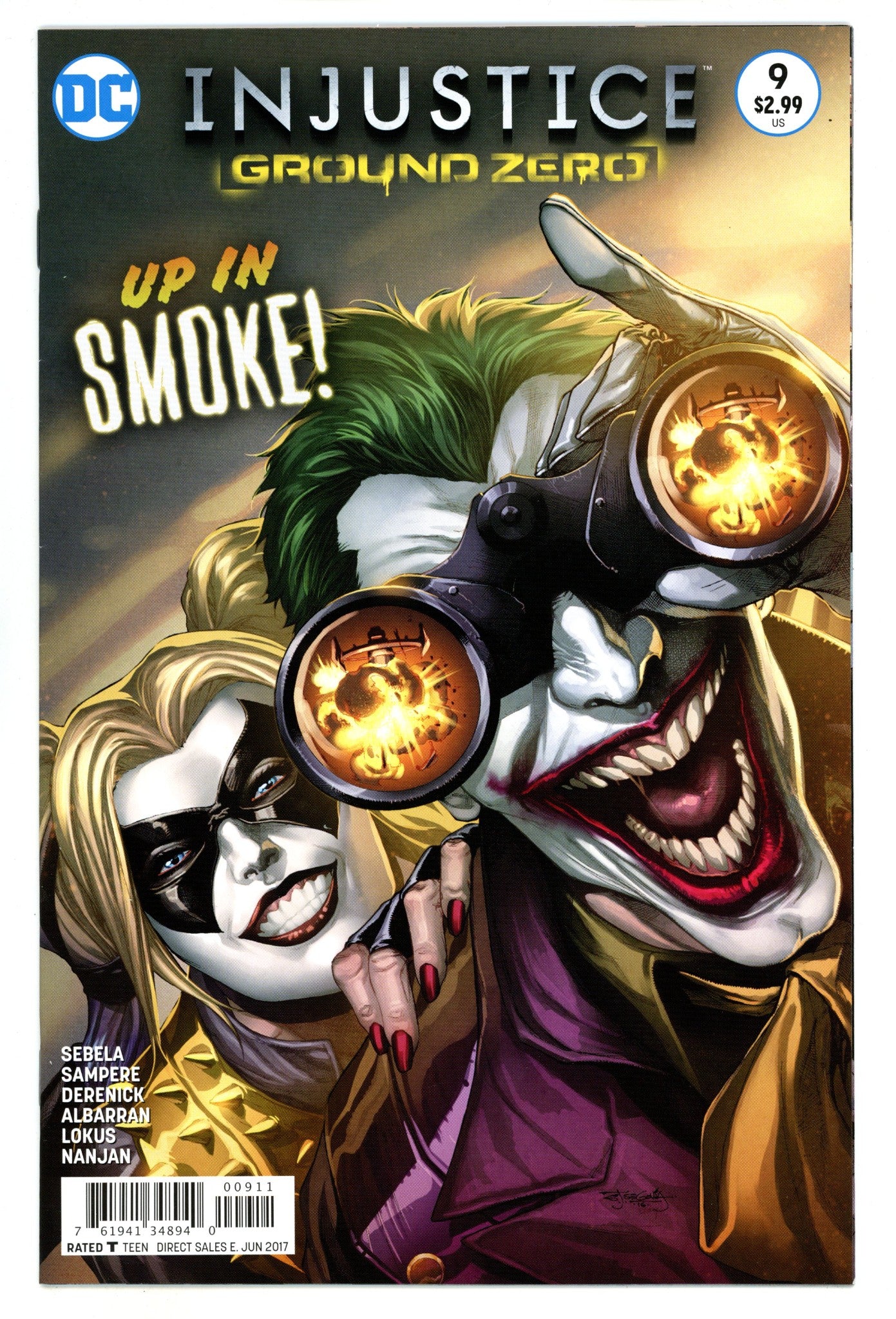 Injustice: Ground Zero 9 High Grade (2017) 