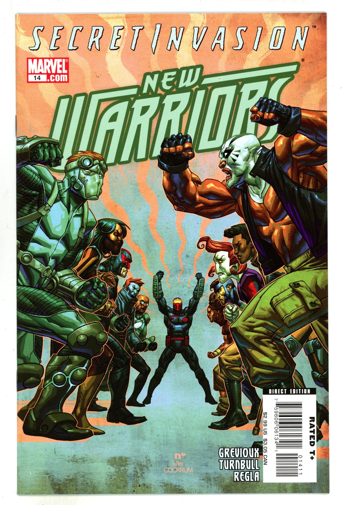 New Warriors Vol 4 14 High Grade (2008) 