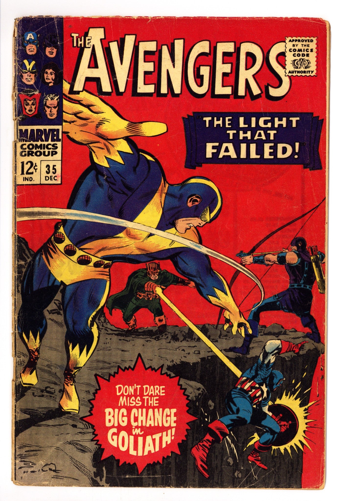 The Avengers Vol 1 35 GD/VG (3.0) (1966) 