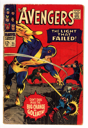 The Avengers Vol 1 35 GD/VG (3.0) (1966)