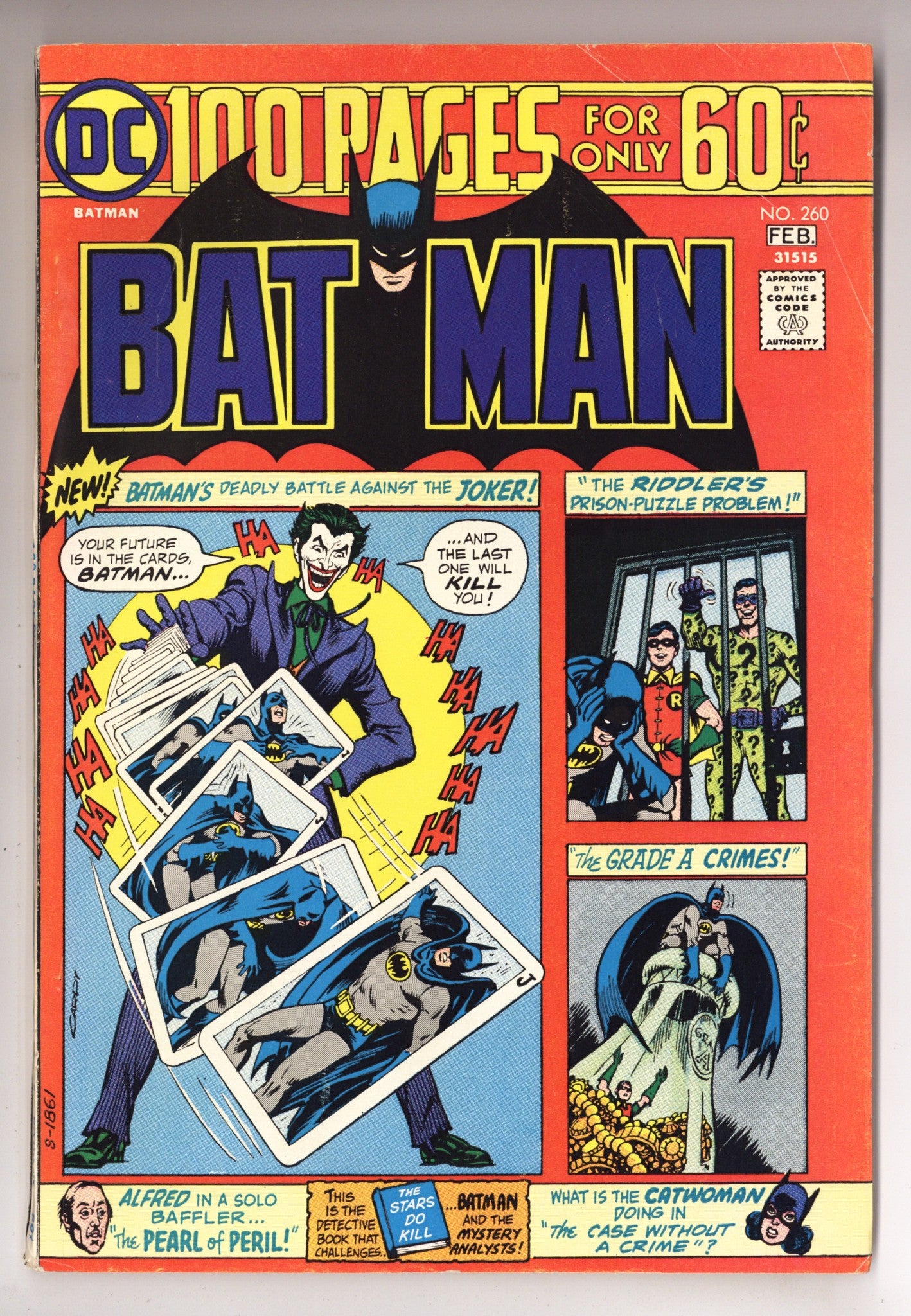 Batman Vol 1 260 FN (6.0) (1975) 