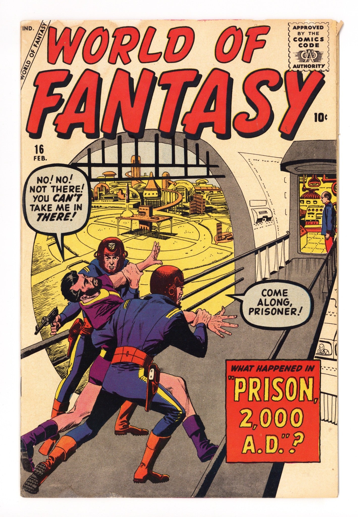 World of Fantasy 16 VG/FN (5.0) (1959) 