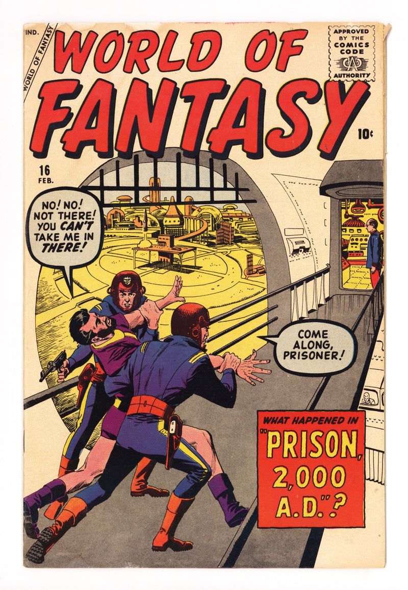World of Fantasy 16 VG/FN (5.0) (1959) 