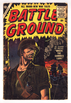 Battleground 13 GD+ (2.5) (1956)