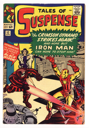 Tales of Suspense Vol 1 52 VG+ (4.5) Subscription Crease (1964)