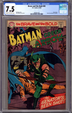 The Brave and the Bold Vol 1 85 CGC 7.5 (VF-) (1969)