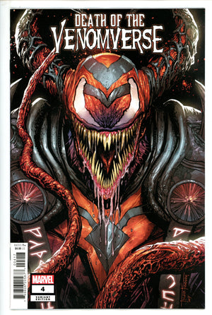 Death Of Venomverse 4 Kirkham Incentive Variant NM- (2023)