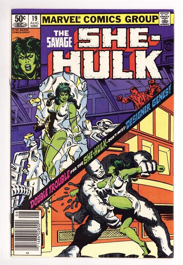 The Savage She-Hulk 19 Mid Grade (1981) Newsstand