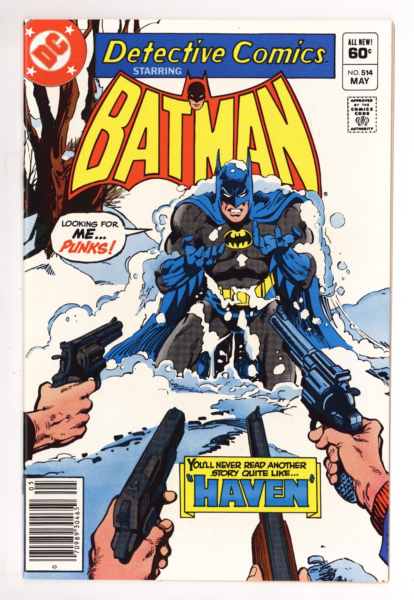 Detective Comics Vol 1 514 NM- (9.2) (1982) Newsstand 