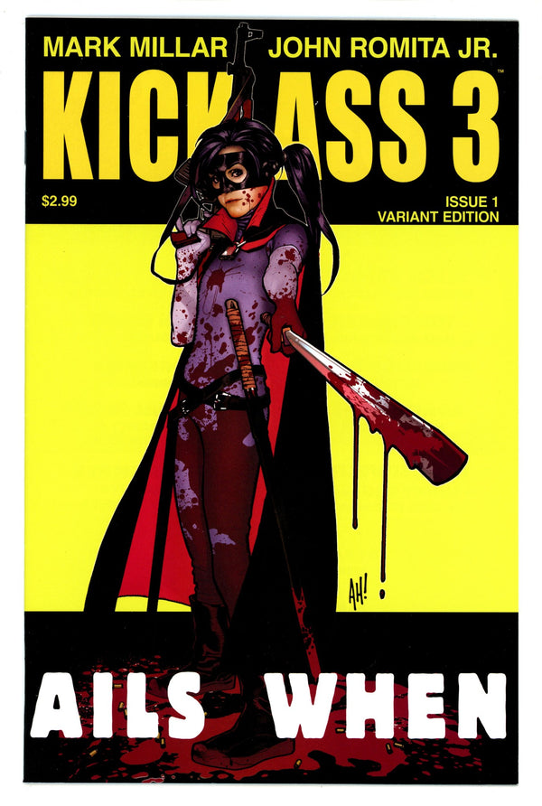 Kick-Ass 3 1 VF/NM (9.0) (2013) Hughes Variant