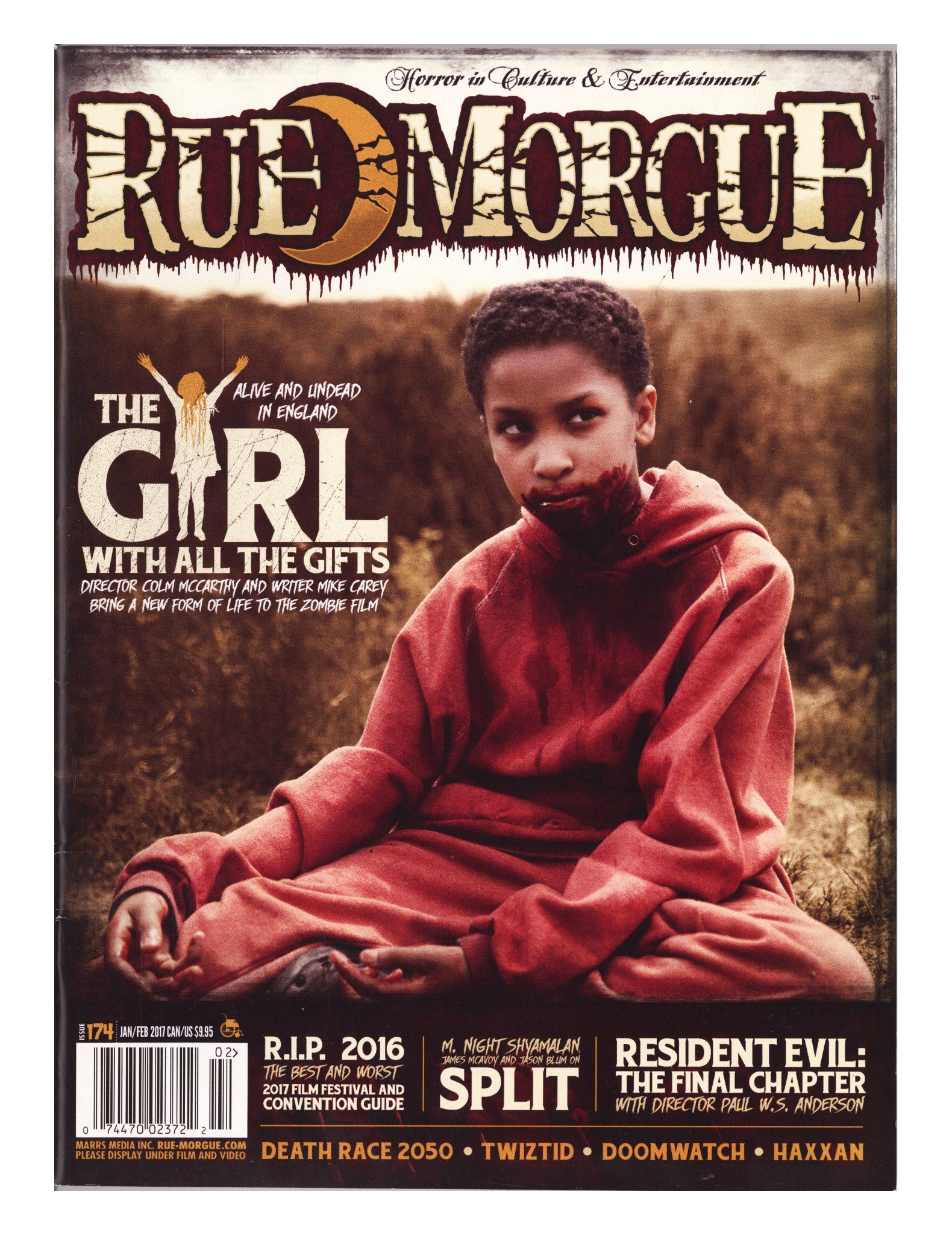 Rue Morgue Magazine 174 Mid Grade (2017) 
