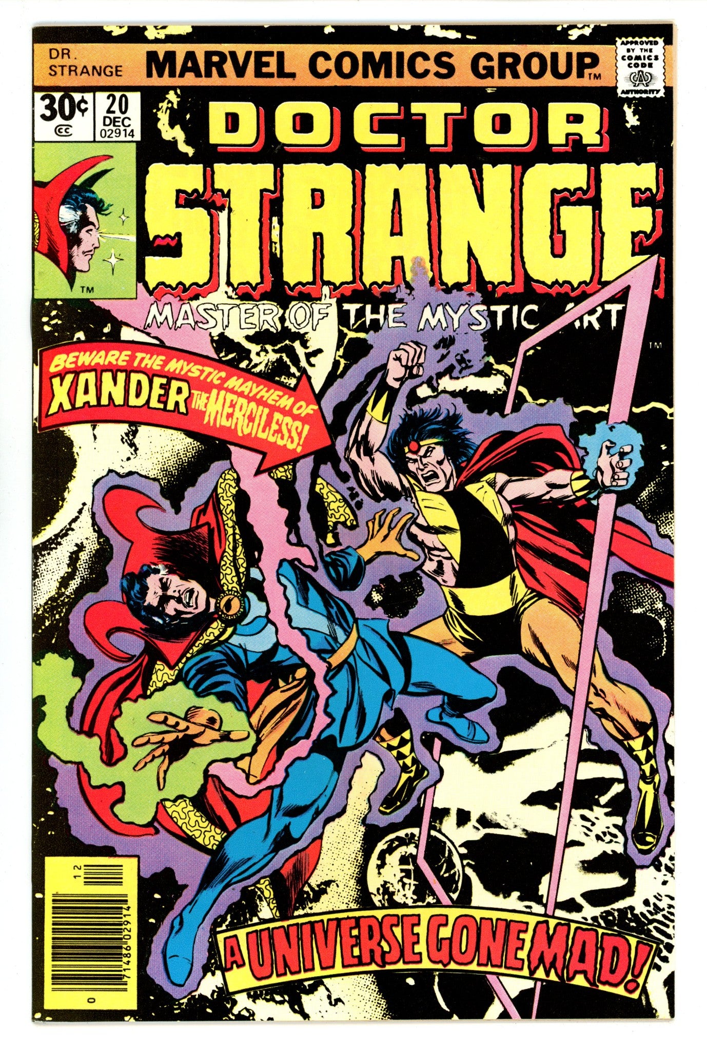 Doctor Strange Vol 2 20 NM- (9.2) (1976) 