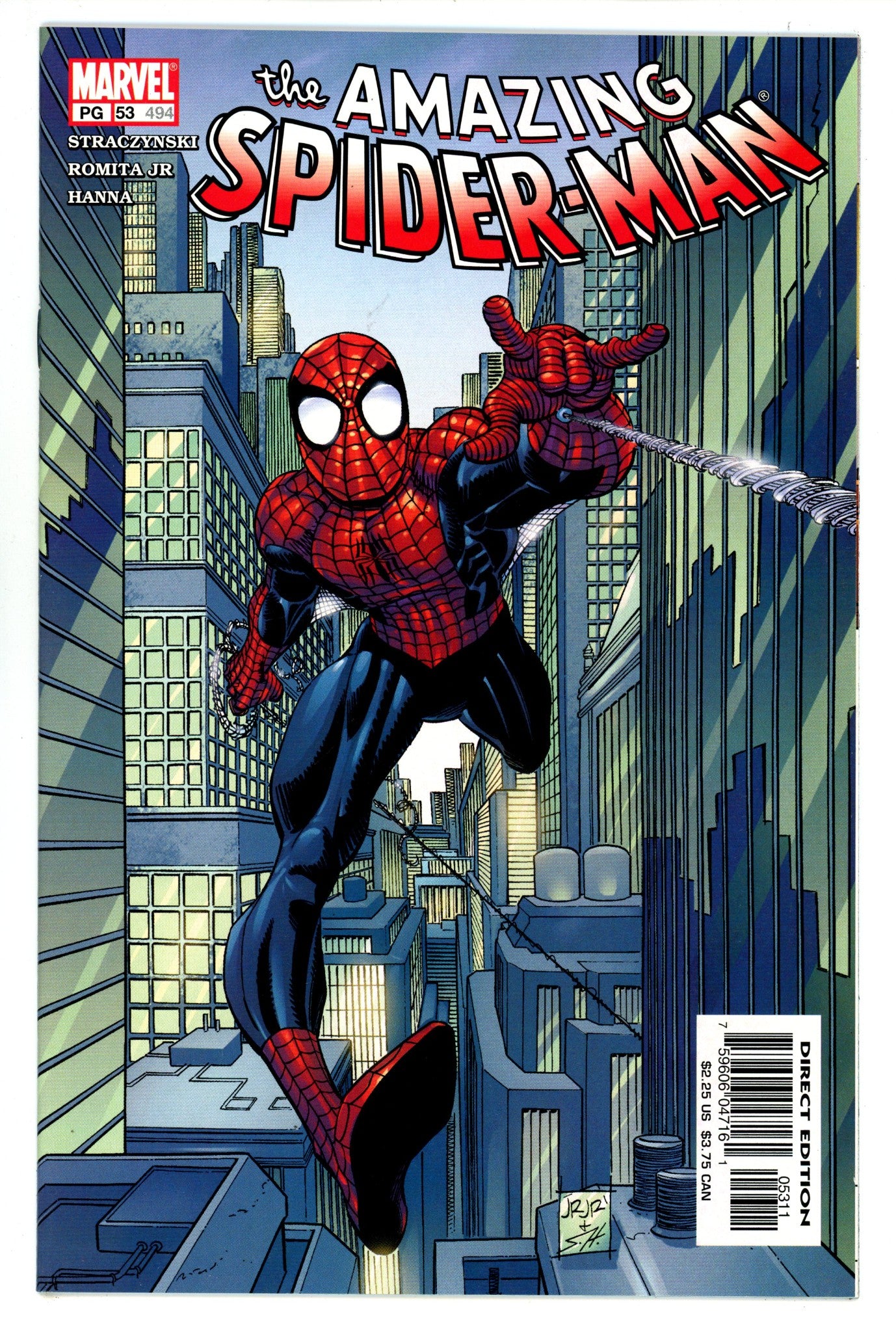 The Amazing Spider-Man Vol 2 53 (494) VF/NM (9.0) (2003) 