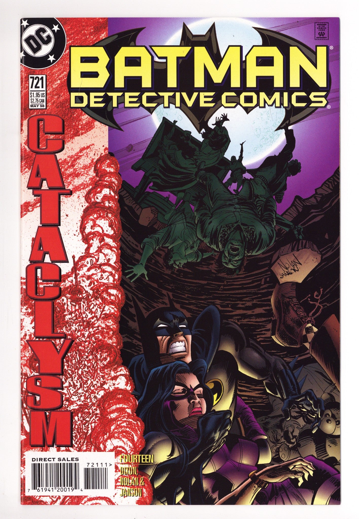 Detective Comics Vol 1 721 Mid Grade (1998) 