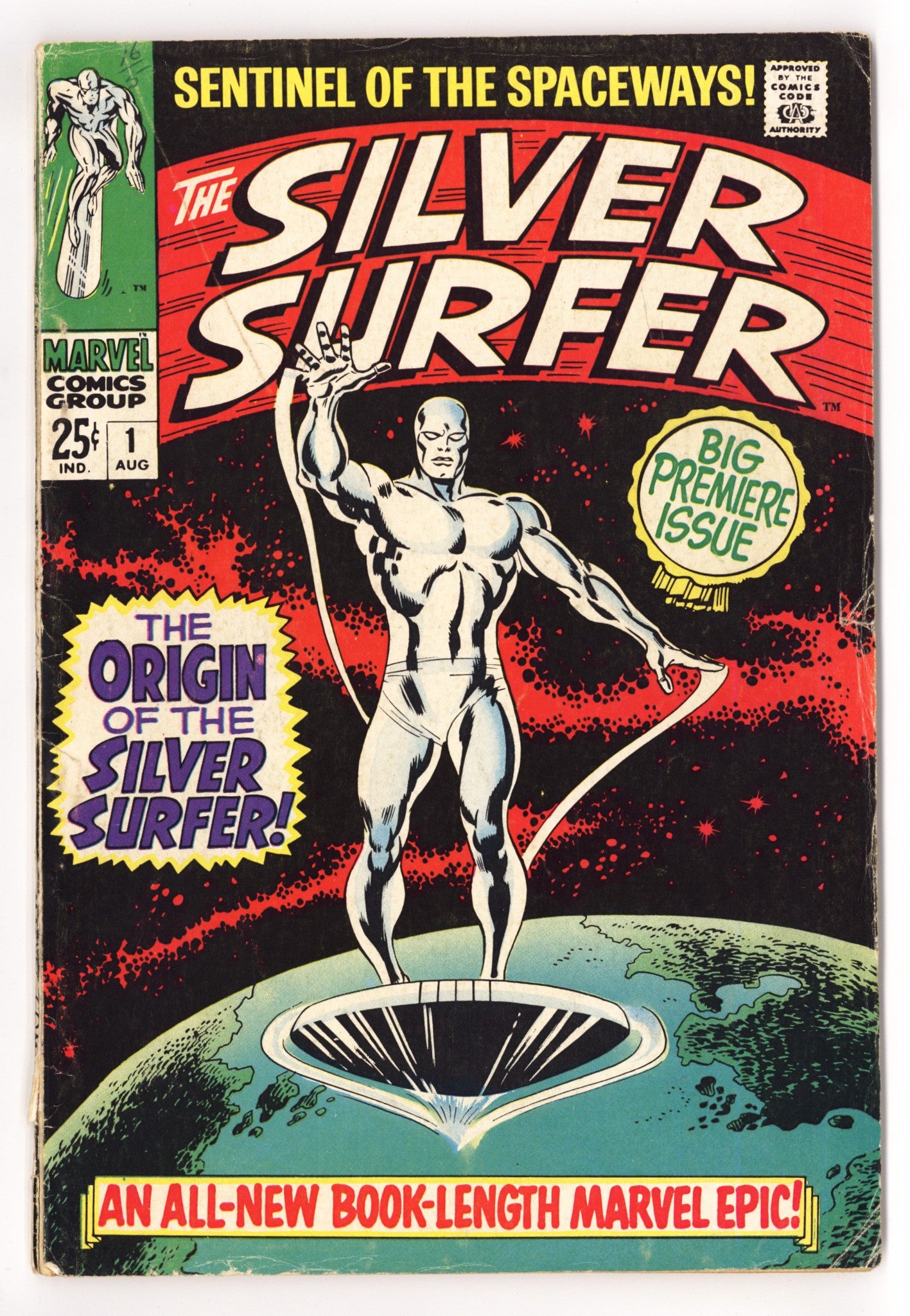 The Silver Surfer Vol 1 1 GD/VG (3.0) (1968) 