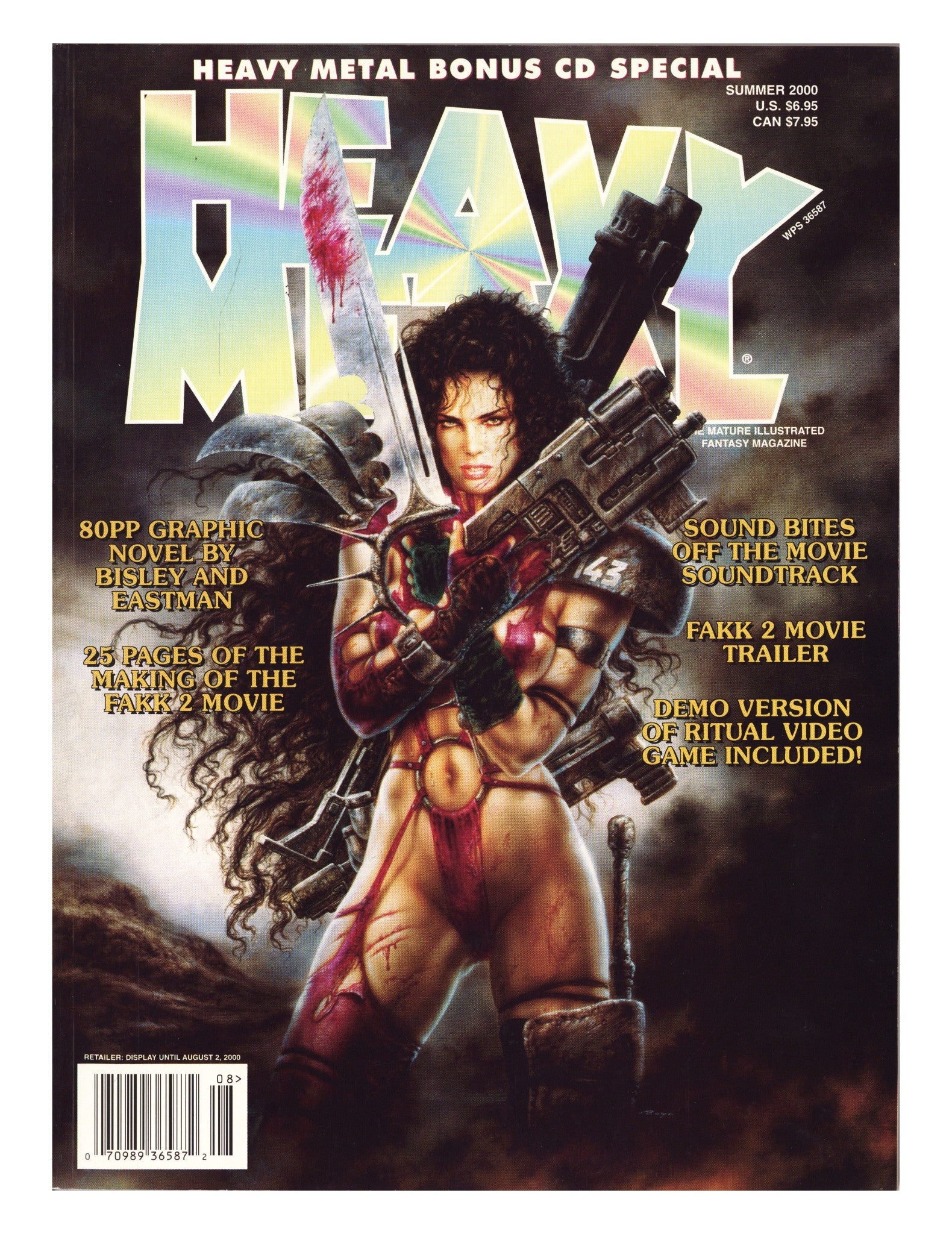 Heavy Metal Special Editions Vol 14 2 Low Grade No CD, Tape Back Cover (2000) 