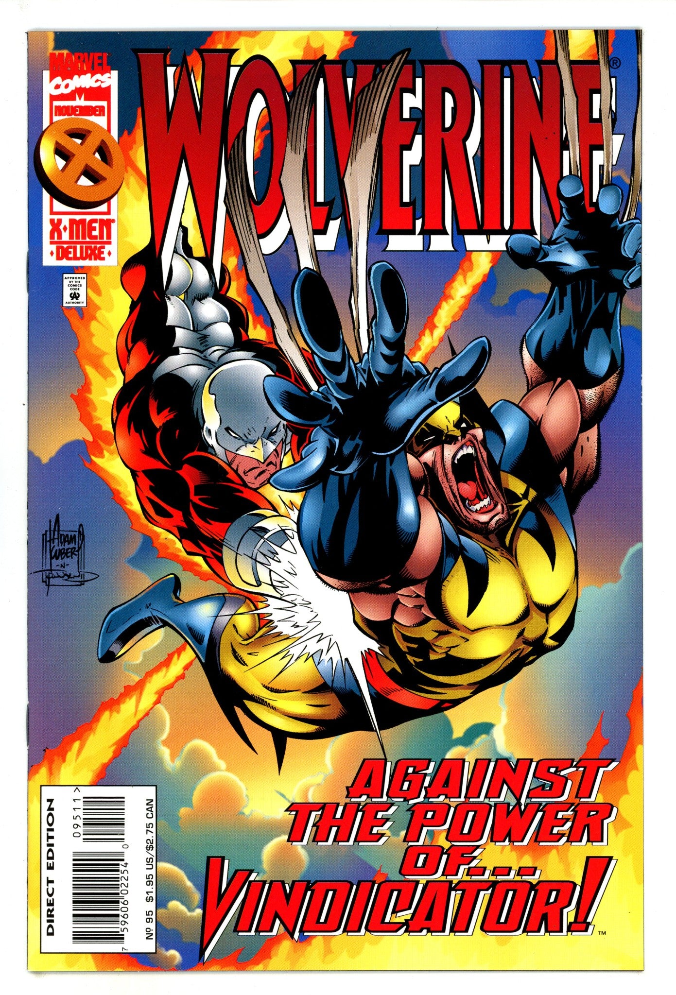 Wolverine Vol 2 95 NM (9.4) Deluxe (1995) 
