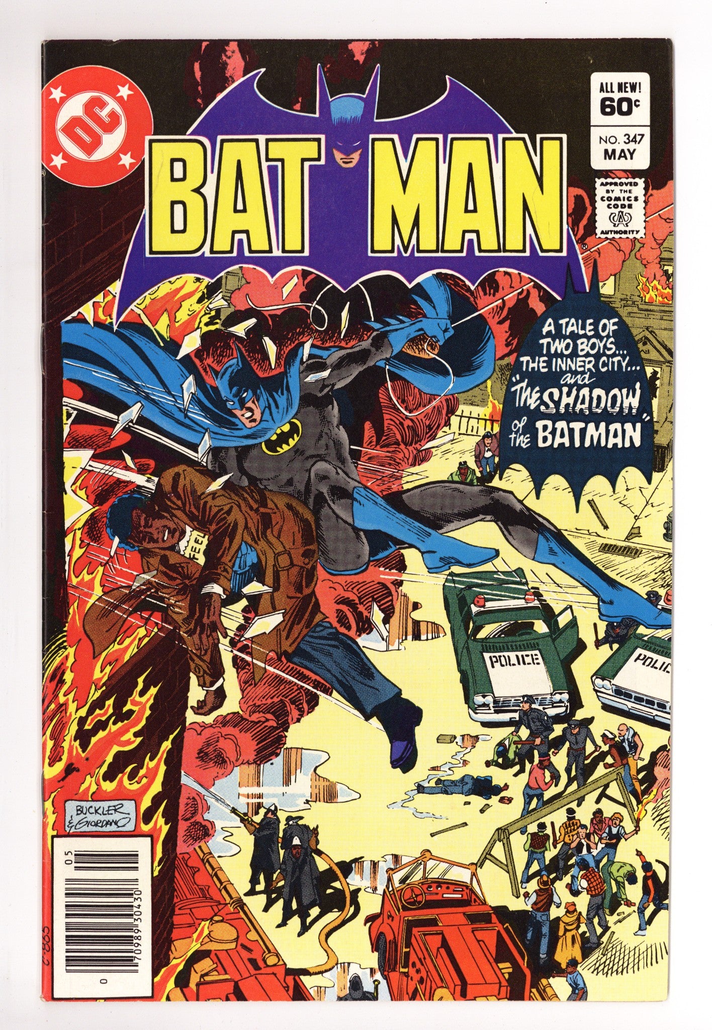 Batman Vol 1 347 Mid Grade (1982) Newsstand 