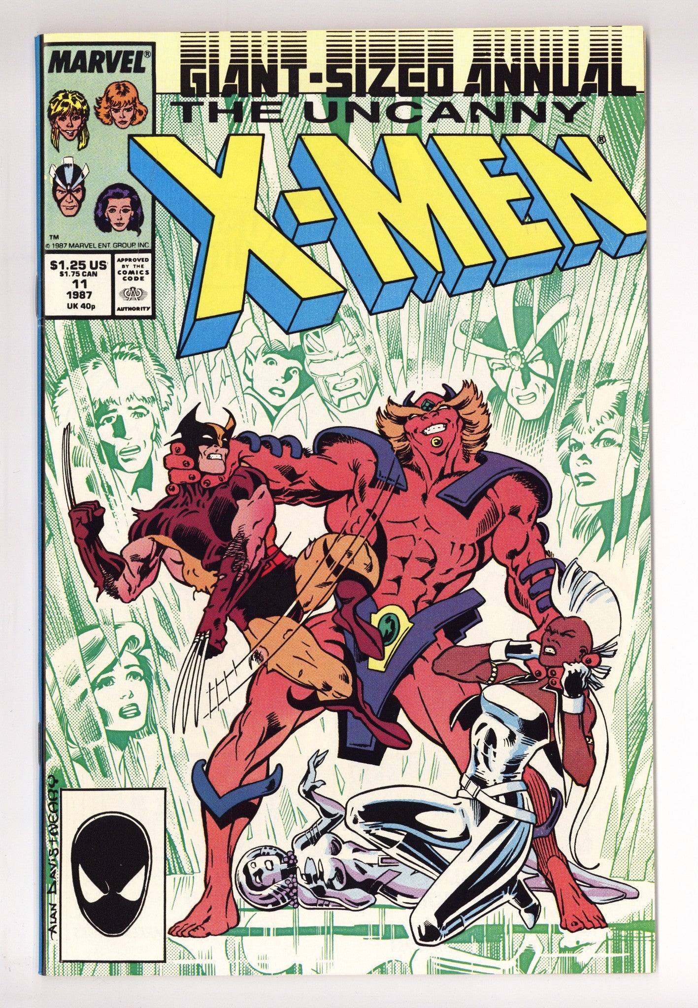 X-Men Annual Vol 1 11 High Grade (1987) 